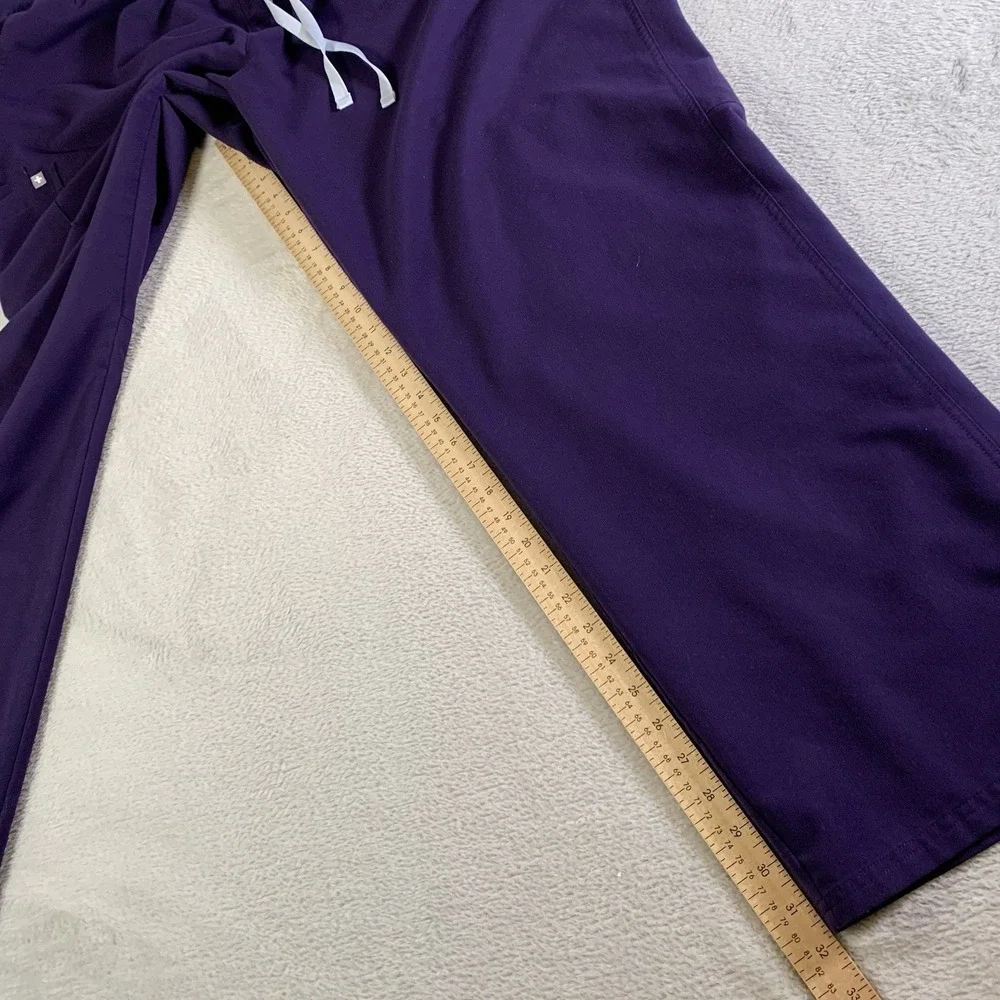 Figs Scrub Pants 4XLT Hunter Purple Kade Cargo Medical Healthcare Nursing Lot 2 - Picture 6 of 15